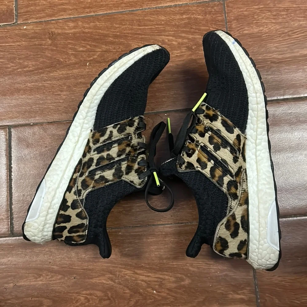 ADIDAS Ultraboost DNA Black Animal‎ Leopard 🐆 Athletic Shoe FZ2731